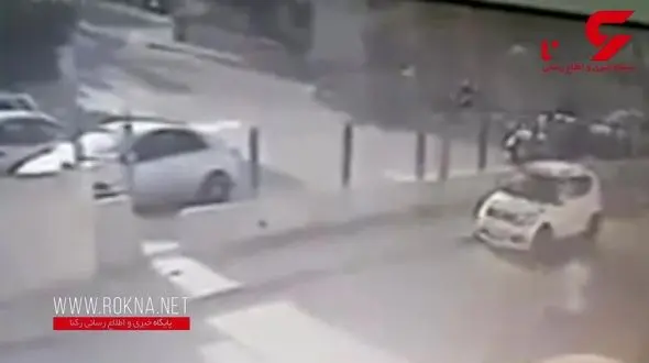 لحظه اصابت و انفجار موشک فلسطینی‌ها در سرزمین‌های اشغالی + فیلم 