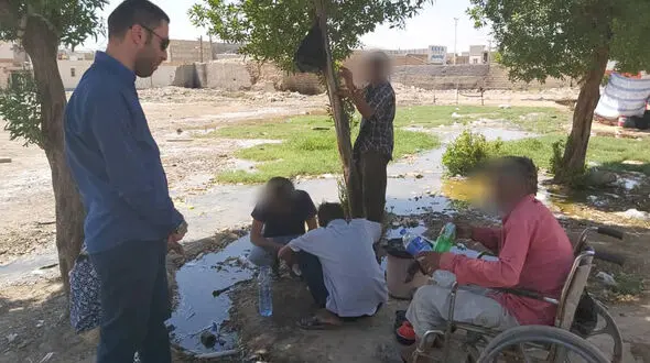 مرگ  کارتن خواب های  آبادان جنجالی شد / علت مرگ چیست؟! + فیلم 