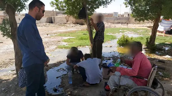 مرگ  کارتن خواب های  آبادان جنجالی شد / علت مرگ چیست؟! + فیلم 