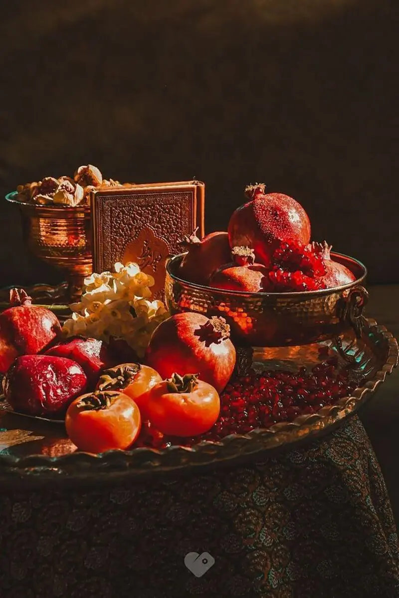 سفره شب یلدا باکلاس
