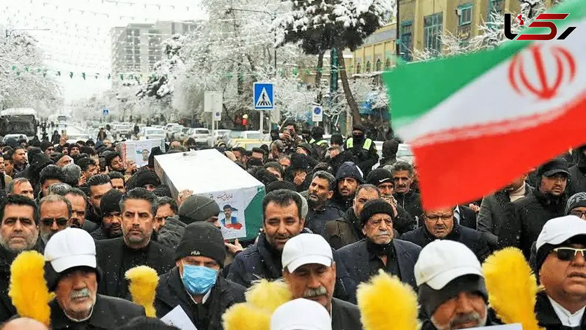 پیکر 2 شهید مدافع امنیت در مشهد تشییع شد