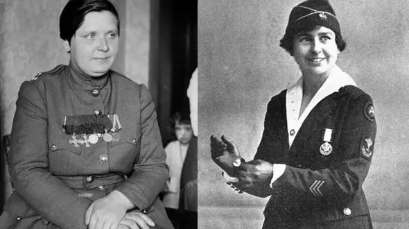 تصاویر زنانی که پا به پای مردان در جنگ جهانی ایستادگی کردند+عکس