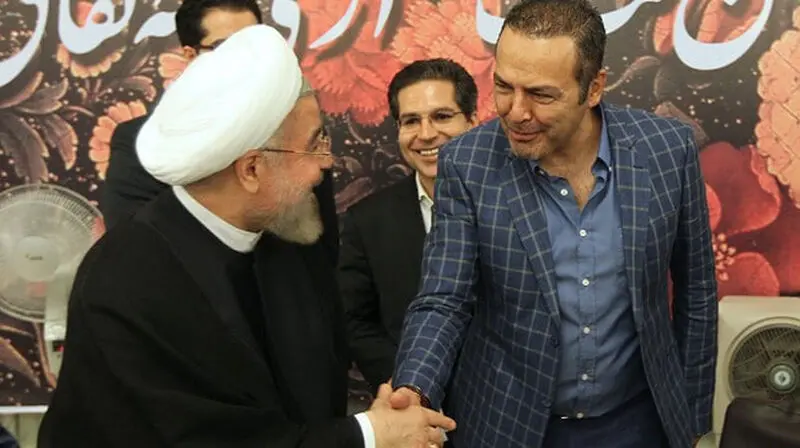 دیدار حسن روحانی با بازیگران
