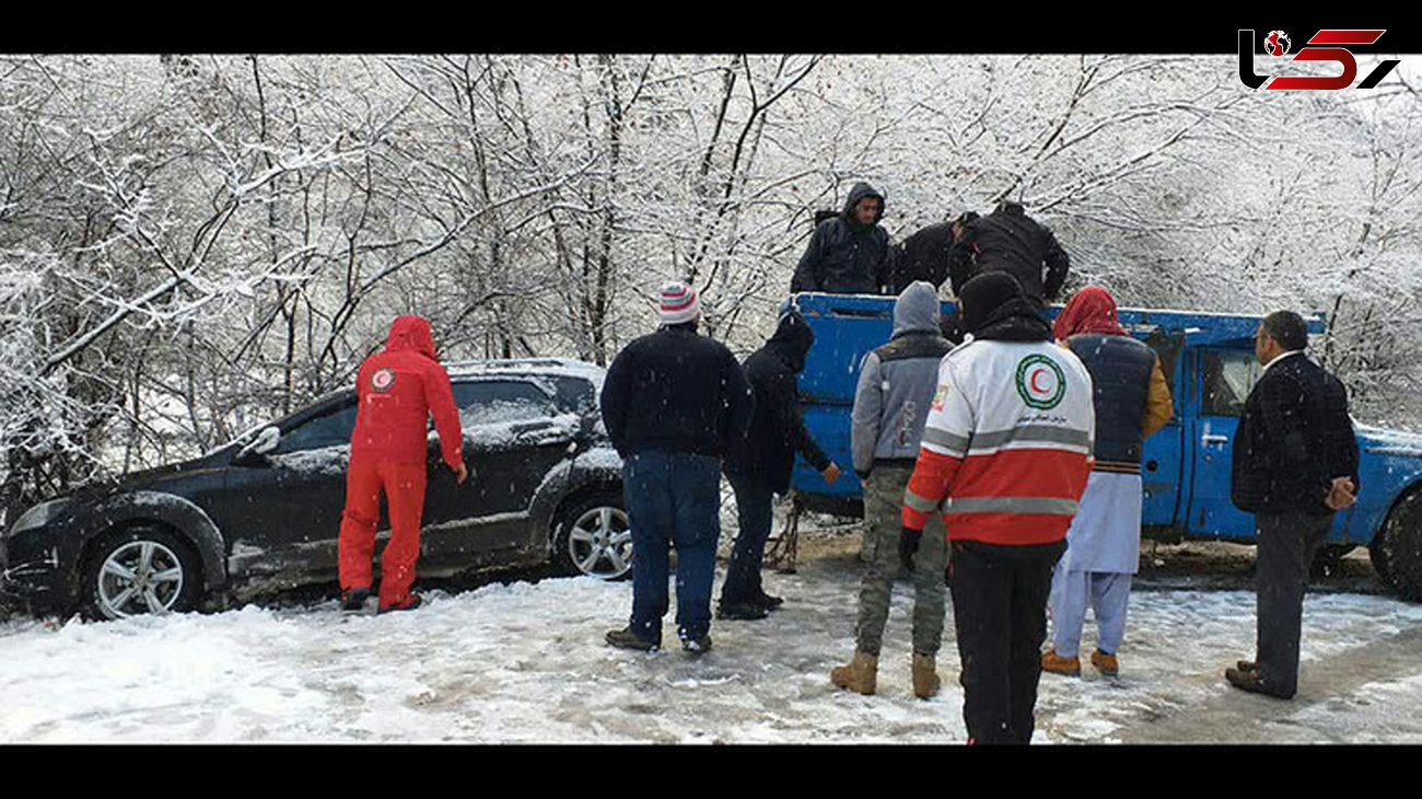 امداد رسانی به ۷۵ در راه مانده برف و کولاک گلستان 