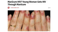 بلای شوم بر سر یک زن در آرایشگاه زنانه / زن جوان ایدز گرفت + عکس