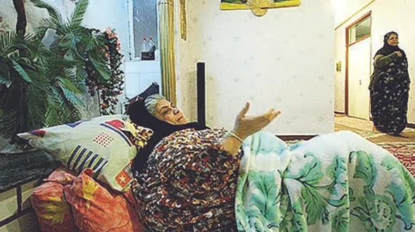 عکس قبل از مرگ لیلا زن 350 کیلویی ایران + جزئیات زندگی و ماموریت آتش نشانان