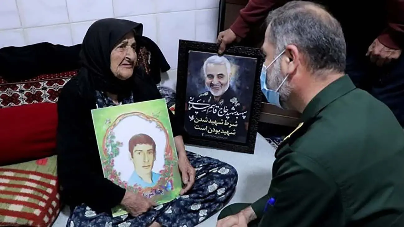 شناسایی پیکر شهید میرزایی/ پایان چشم‌انتظاری ۳۸ ساله مادر شهید + عکس