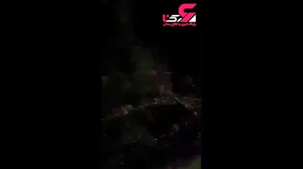 اقدام یلدایی خلبان خوش‌ذوق وسط آسمان + فیلم