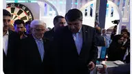 میزبانی بانک صادرات ایران از معاون اول رئیس‌جمهور در نمایشگاه الکامپ/ قدردانی محمدرضا عارف از عرضه خدمات هوشمند به مشتریان
