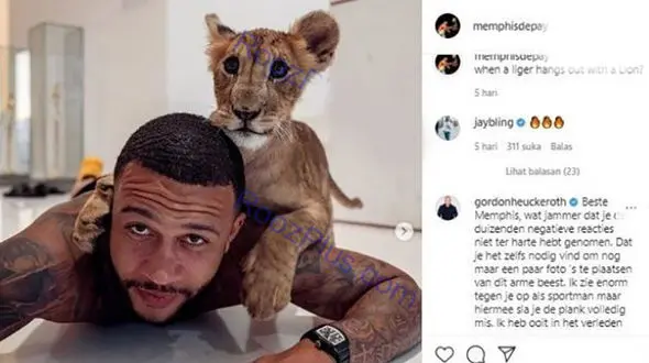 حیوان خانگی وحشی فوتبالیست معروف جنجال به پا کرد+عکس