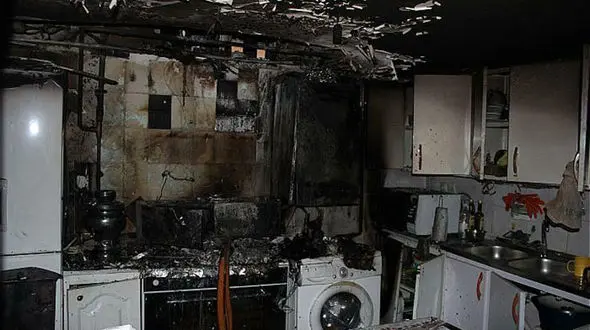 خسارت 70 میلیونی آتش سوزی منزل مسکونی در داورزن 