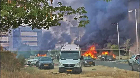 ببینید؛ فیلم وحشت اشغالگران در لحظه انفجار