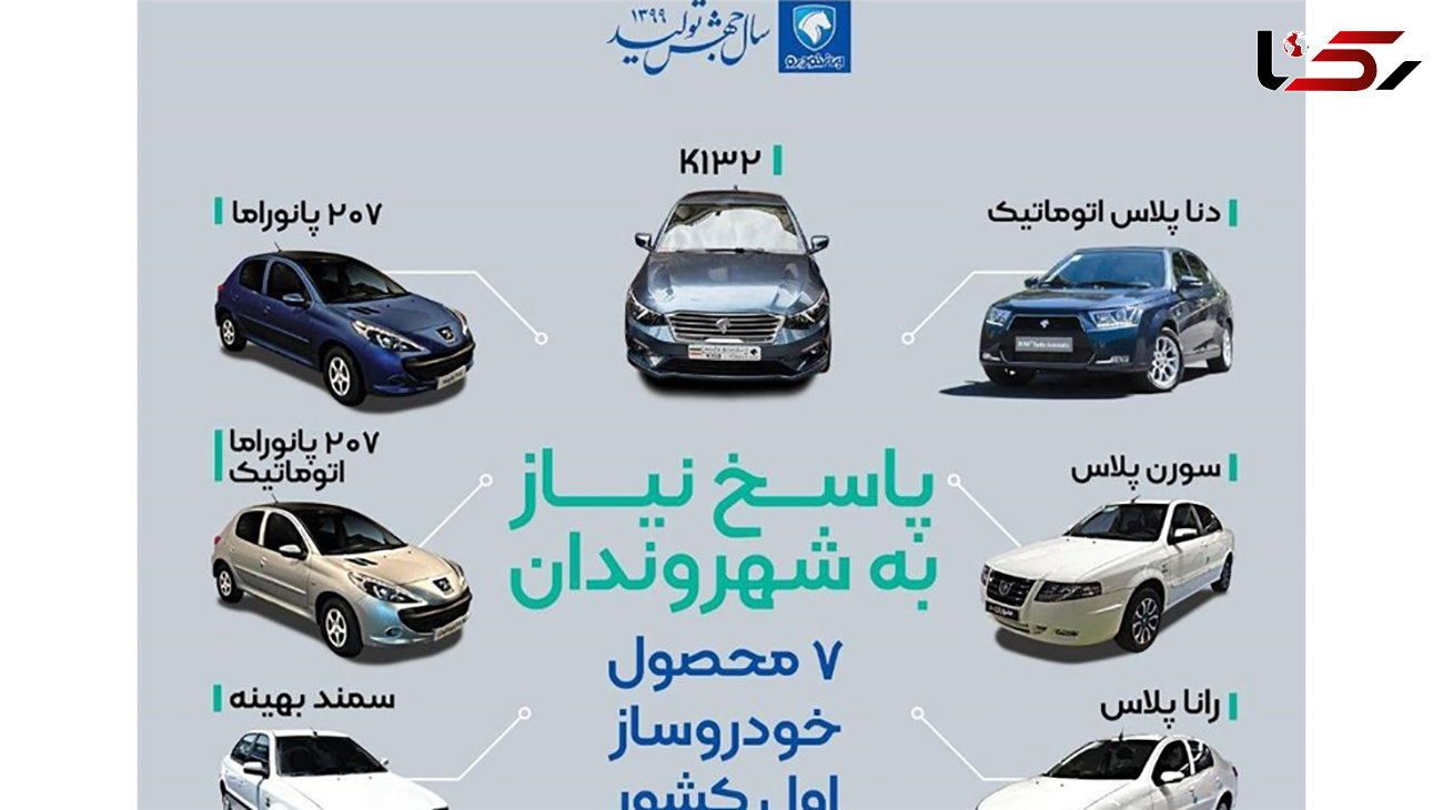 فروش فوق العاده جدید ایران خودرو بزودی آغاز می شود / قیمت دنا EF7 افزایش یافت