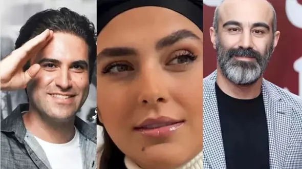 بازیگران سریال رهایم کن با همسرانشان ! / همسر محسن تنابنده شیک تر و جذاب تر !