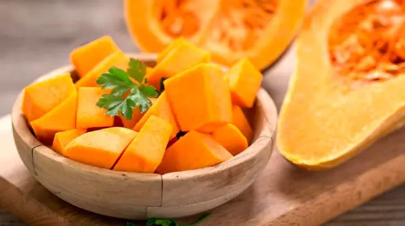 شادابی پوست صورت با کدو حلوایی + فیلم