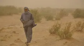سرعت طوفان در زابل به ۱۰۴ کیلومتر رسید