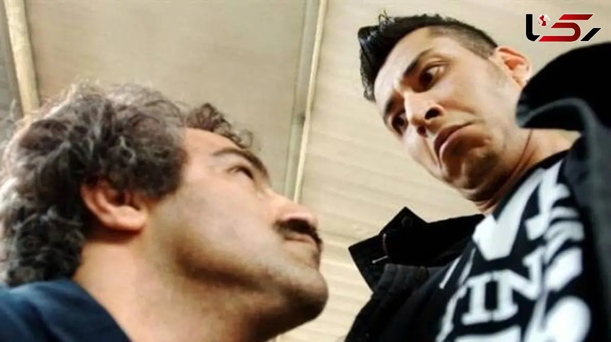 فیلم/ دعوای خنده دار محسن تنابنده و بهرام افشاری در پشت صحنه سریال پایتخت 