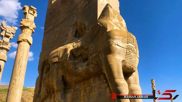 تخت جمشید در نوروز 1404