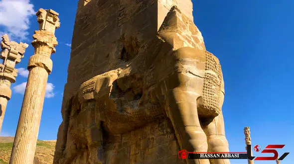  تخت جمشید در نوروز 1404