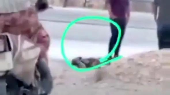 فیلم کشف جسد یک جوان ۳۰ ساله در منطقه تفریحی عسلویه