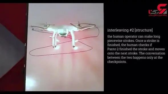 پهبادی که می تواند دستخط شما را جعل کند + فیلم