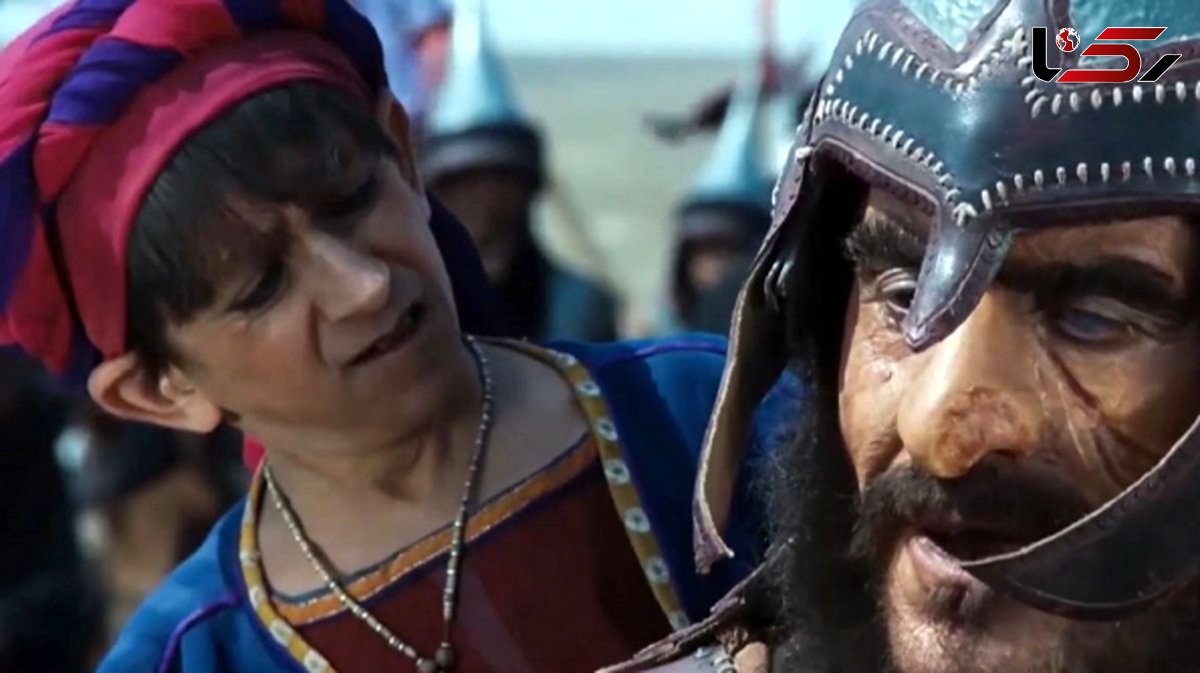 عکس/ سفر در زمان؛ «غلام بچه شرحبیل» سریال مختارنامه در کنار عمو پورنگ؛ سال 97