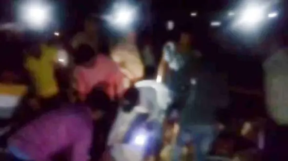 22 کشته در آوار دیوار جشن عروسی + عکس