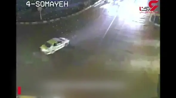 لحظه تصادف وحشتناک در چهار راه مرگ کرمان با 3 کشته +فیلم