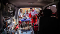 انتقال مجروحان تصادف رانندگی حله عراق به مهران