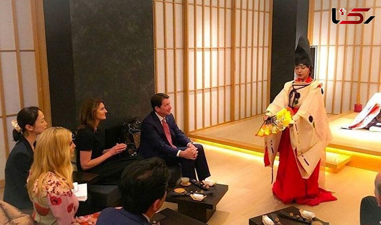 نخست وزیر ژاپن برای دختر ترامپ جشن تولد گرفت + عکس
