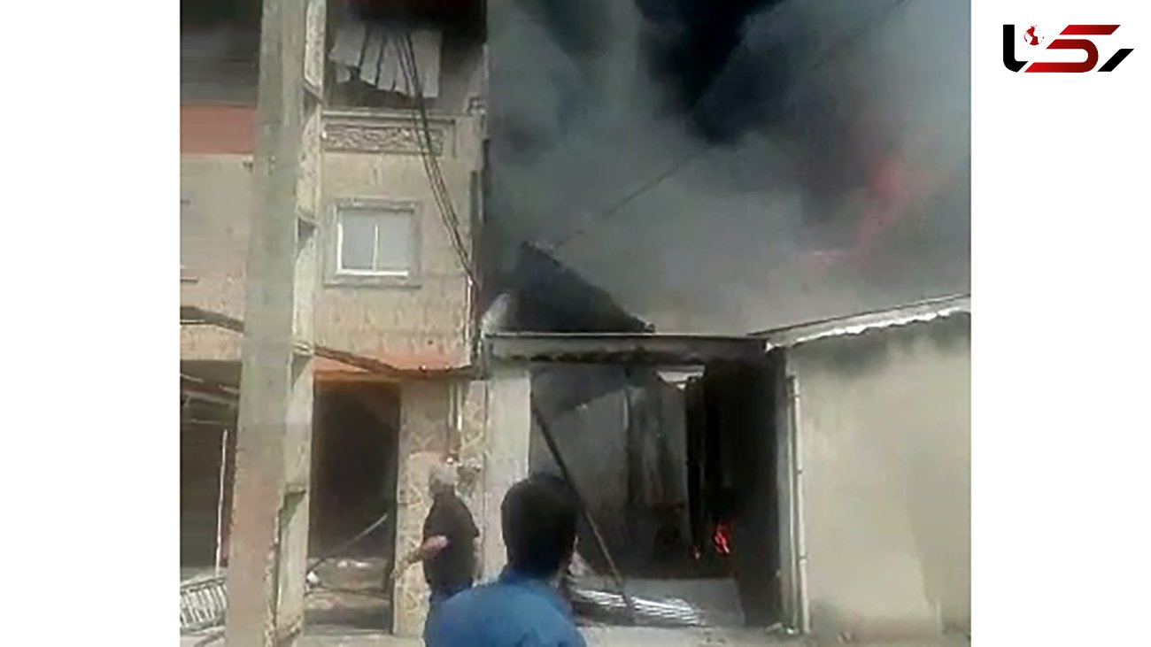 آتش سوزی هولناک در سنگر گیلان 