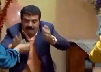 فیلم آواز محلی /  پایکوبی حرفه ای هومن حاجی عبداللهی و احمد مهران فر با آهنگ معروف شمالی