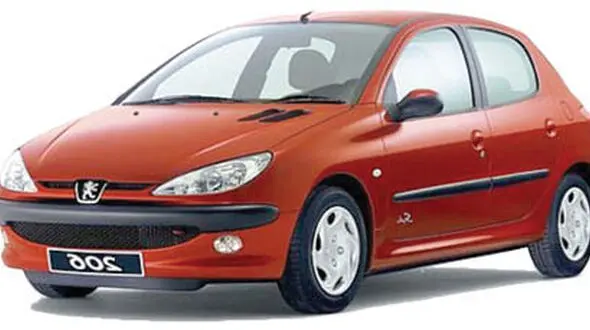 قیمت پژو 206 مدل 1400 اعلام شد + جدول