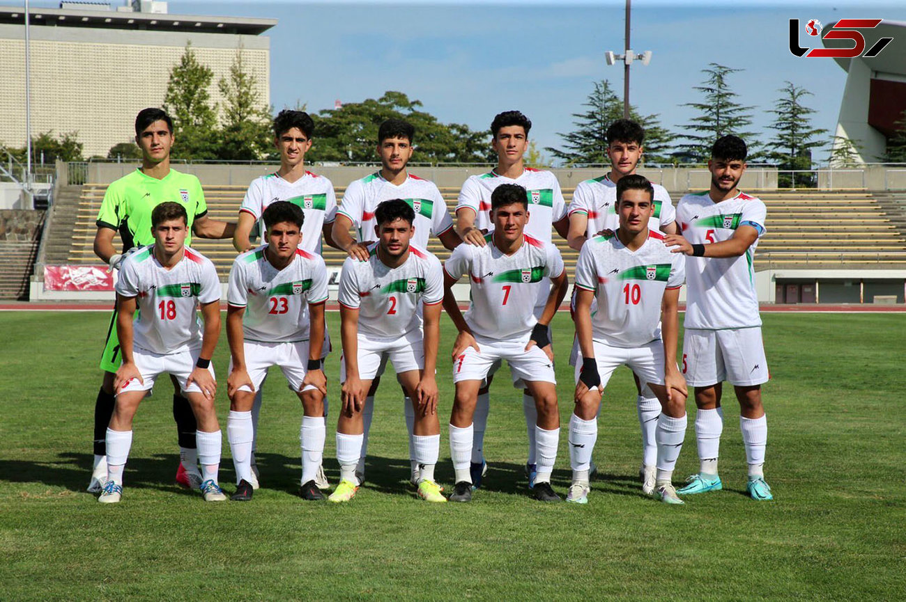 شکست نوجوانان فوتبال ایران مقابل ژاپن