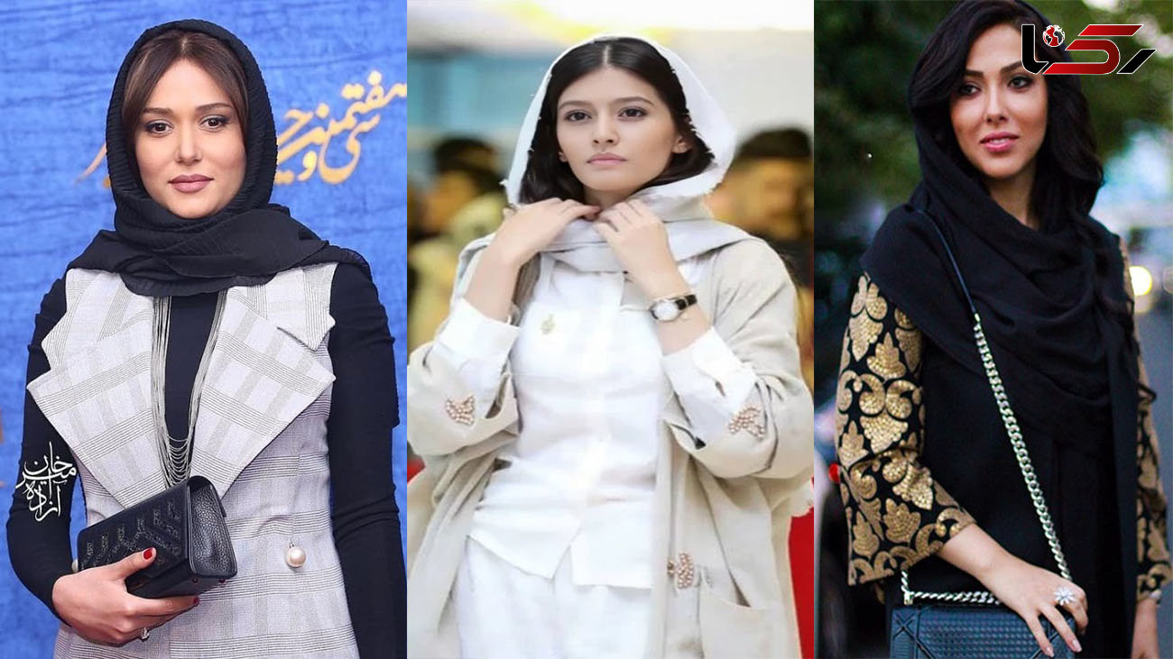 موهای چتری این ۷ خانم بازیگر ایرانی باز مد شد ! + عکس ها و اسامی