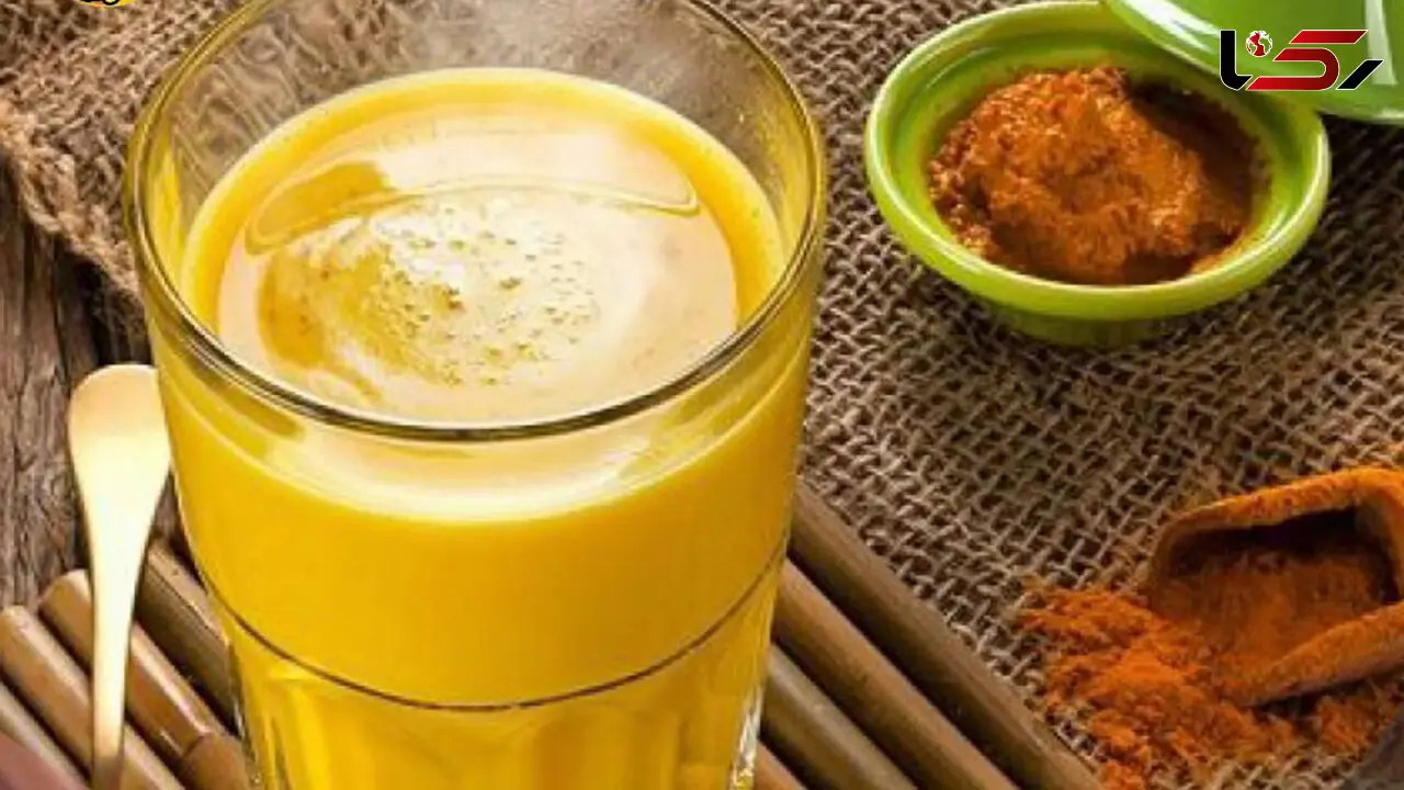 شیر زردچوبه بهترین درمان برای سرماخوردگی و سرفه