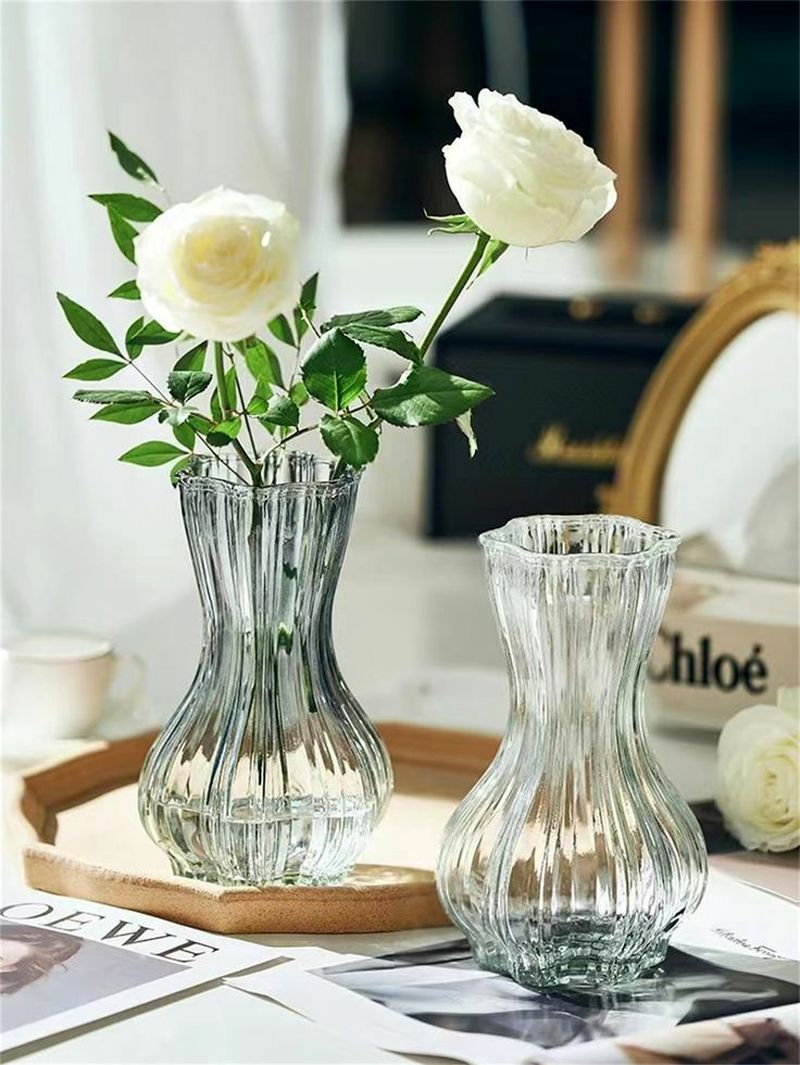 گلدان شیشه ای رومیزی جدید