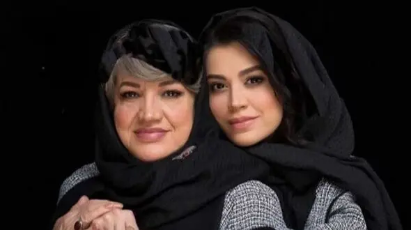 جشن تولد مجلل مادر شیدا خلیق، چهره کمدی ایرانی/تزئین زیبای کیک با تم زرد...