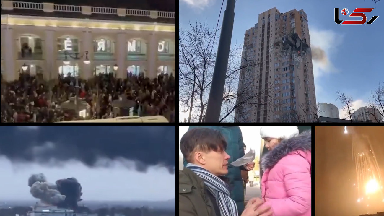 این 10 فیلم را ببینید / از اصابت موشک به یک مجتمع آپارتمانی تا حمله هوایی به پایگاه نظامی اوکراین 