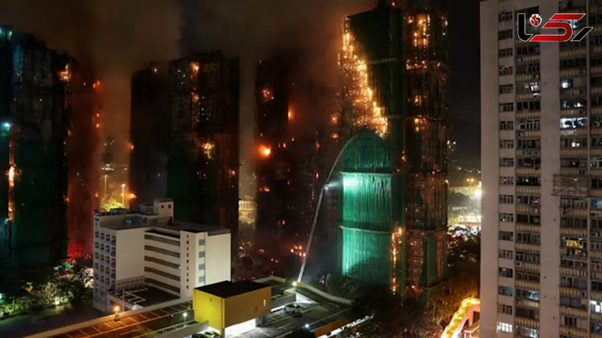 مرگ وحشتناک ۷۵ نفر در آتش سوزی برج های شمال هنگ کنگ