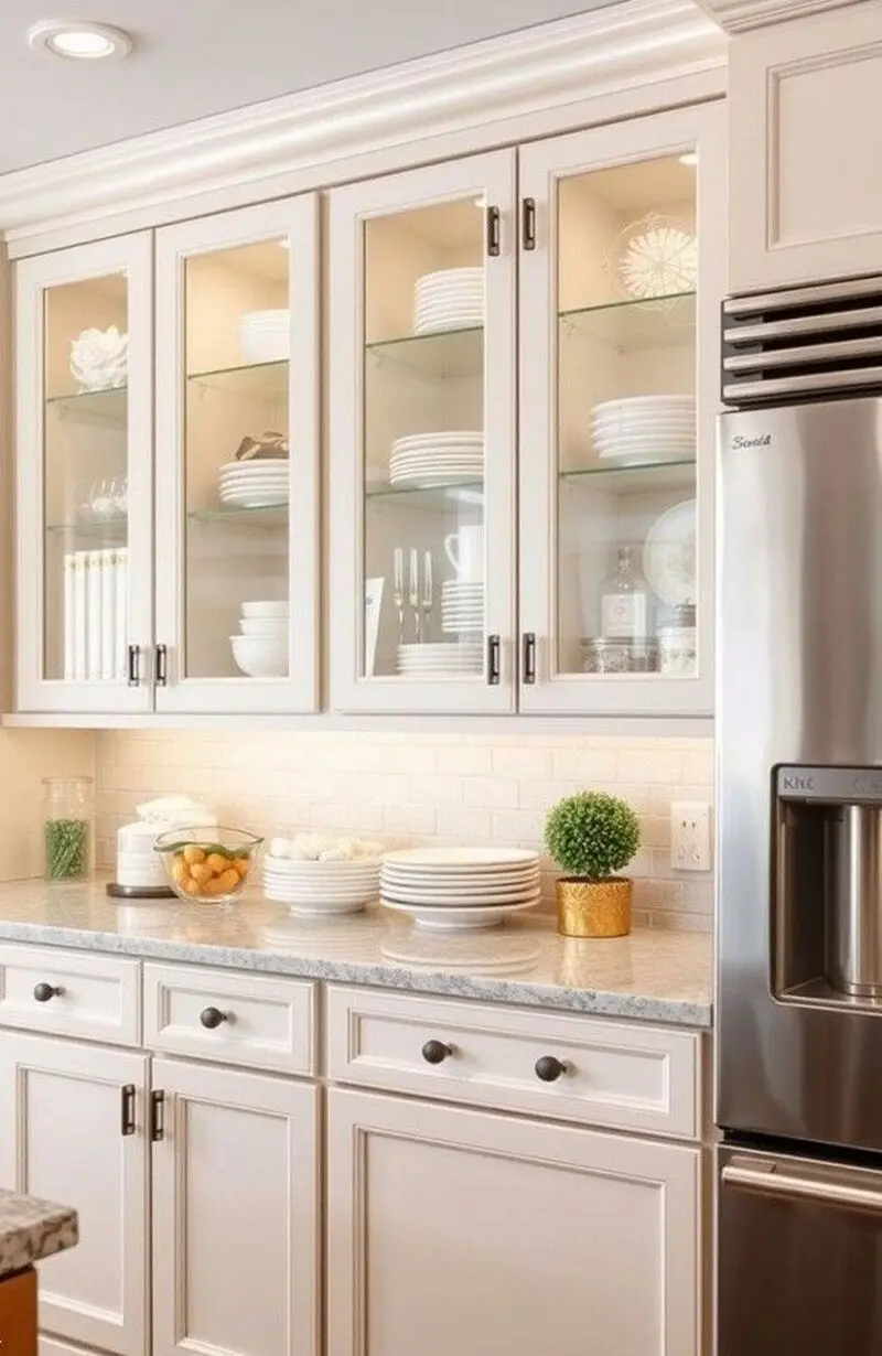 کابینت شیشه_ ای عکس