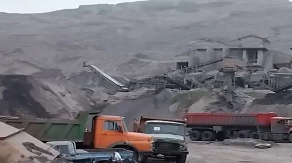 توقف عملیات معدن گنجه رودبار پس از انفجار شدید