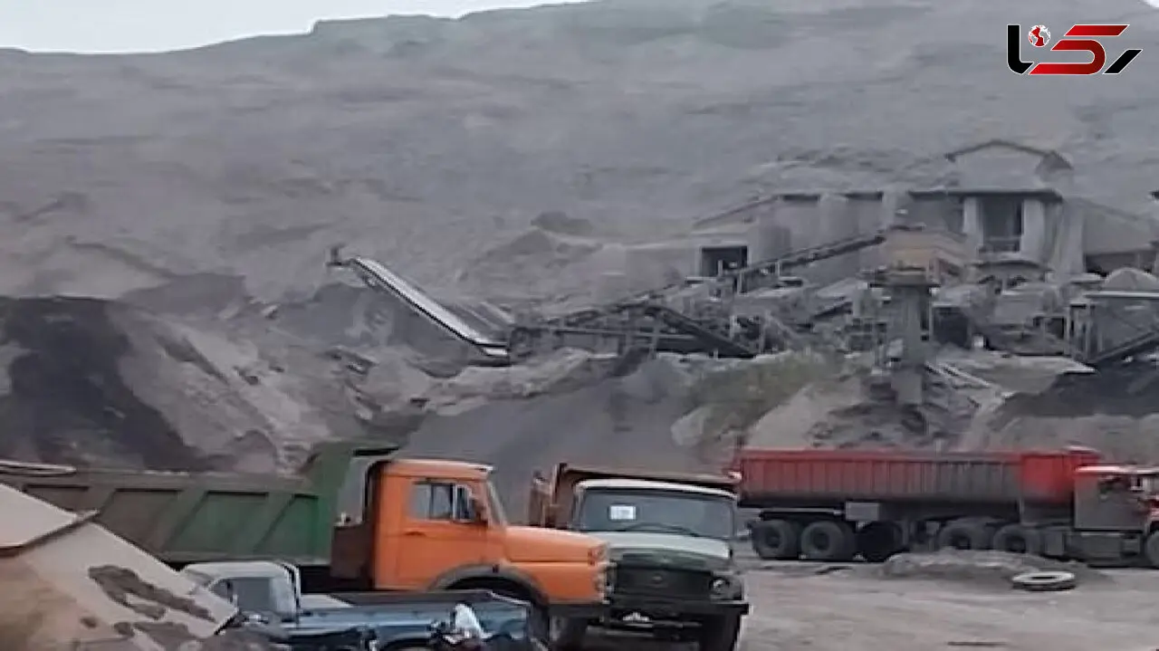 توقف عملیات معدن گنجه رودبار پس از انفجار شدید