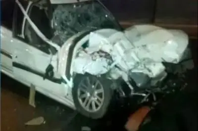 راننده مست قاتل شبانه 4 کارگر زحمتکش شهرداری در کوهک تهران / با 200 کیلومتر سرعت همه را درهم کوبید