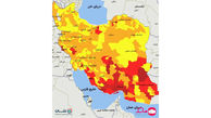 جدیدترین وضعیت رنگ بندی کرونا در کشور اعلام شد