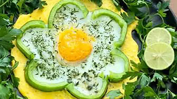 زیباترین و خاص ترین نیمرو را درست کن + فیلم و عکس