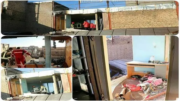 انفجار خانه مسکونی در قزوین