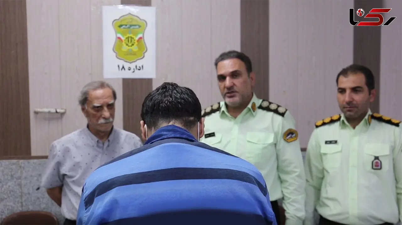 فیلم گفتگو با موبایل قاپ های سیاوش طهمورث و مواجهه حضوری آقای بازیگر با دزدان در پلیس آگاهی تهران