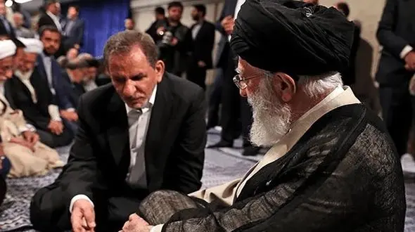 ببینید / ماجرای بازخواست رهبر انقلاب از معاون اول حسن روحانی 