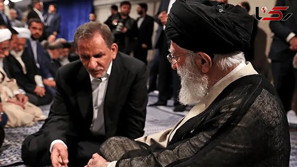 ببینید / ماجرای بازخواست رهبر انقلاب از معاون اول حسن روحانی 